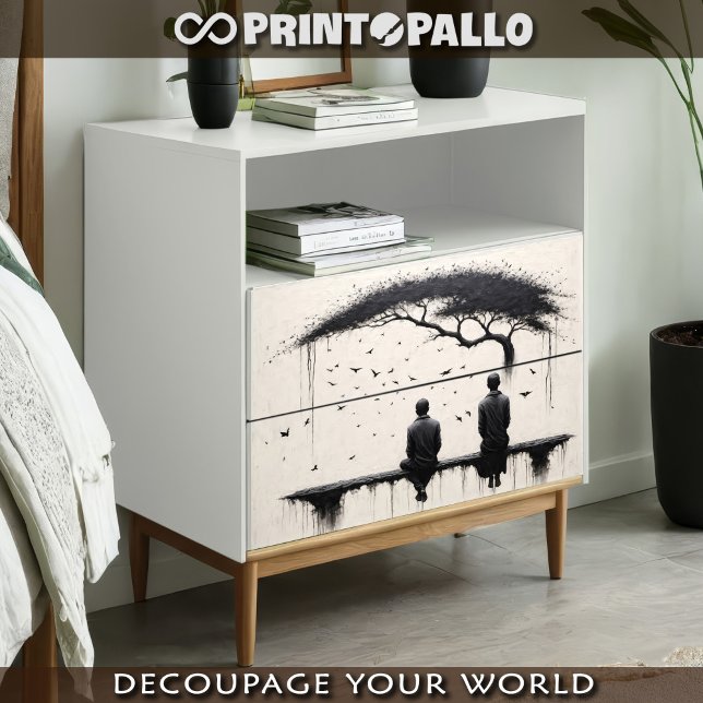 Papel De Seda Meditación zen en un árbol, nuestra vida - (Subido por el creador)