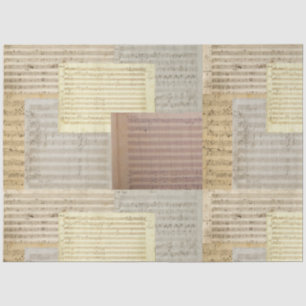 Papel De Seda Medley Mozart Music Manuscript