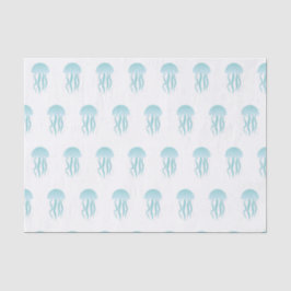 Papel De Seda Medusas azules - papel seda