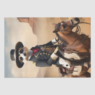 Papel De Seda Meerkat En Un Caballo: Podría Ser El Único Extraño