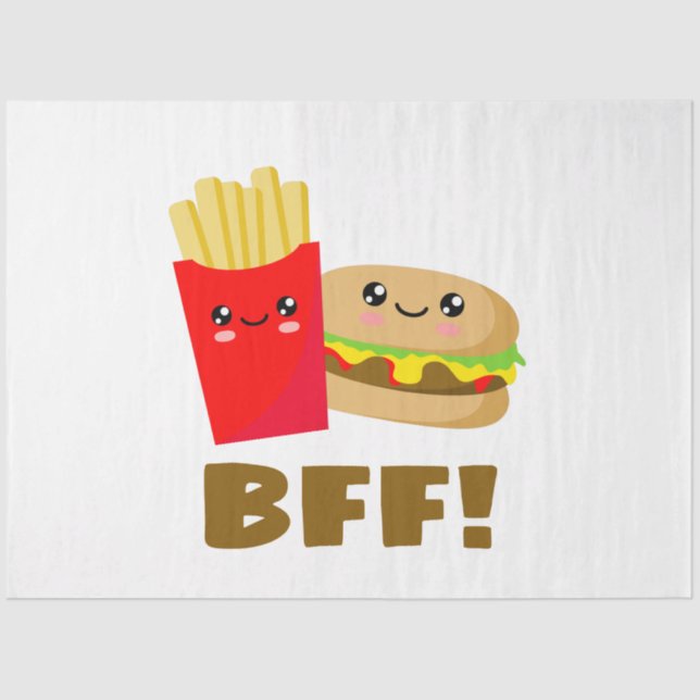 Papel De Seda Mejor Amigos para siempre (Anverso)