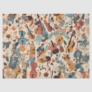 Papel De Seda Melodía de Jazz Caprichosa