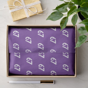 Papel De Seda Meme Morado 67