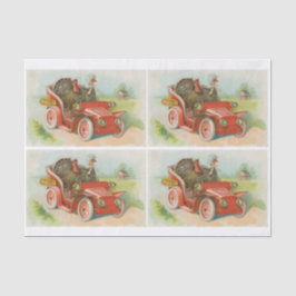 Papel De Seda Memes de Acción de Gracias retro graciosos Persona