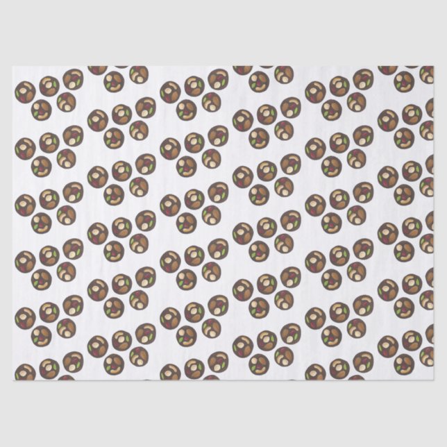 Papel De Seda Mendiantes Chocolates franceses chocolate Chocohol (Anverso)