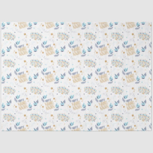 Papel De Seda Menorah Hanukkah