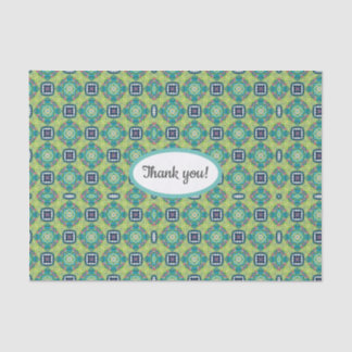 Papel De Seda Mensaje Patteron Tejido Paper with Thankyou!