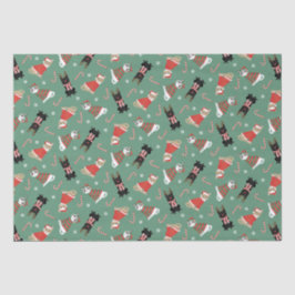 Papel De Seda Meowy Navidades Cats