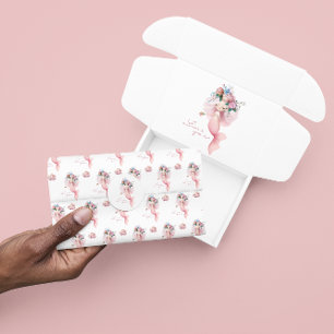 Papel De Seda Mermaid I Love You Tissue Paper