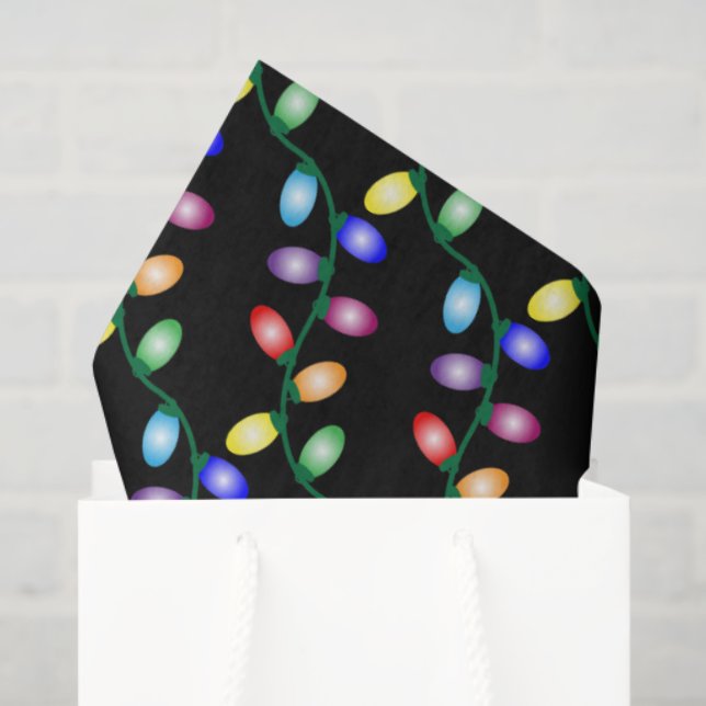 Papel De Seda Merry and Bright  (Bolsa de regalo)