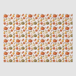 Papel De Seda Mesa de cosecha Otoño Día de Acción de Gracias