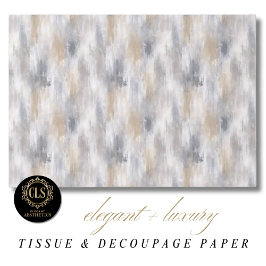 Papel De Seda Metallic Luxe Aesthetics Watercolor Tissue Paper