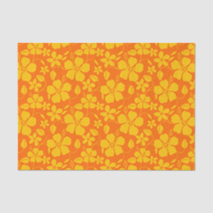 PAPEL DE SEDA MEZCLA DE NARANJA HULA HAWAIANA (HIBISCO)