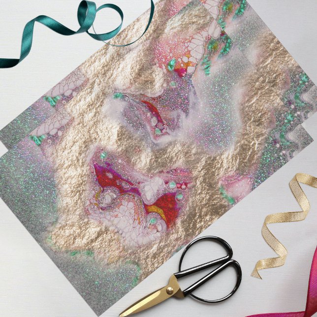 Papel De Seda Mezcla de pinturas de mármol líquido Resumen de la (Subido por el creador)