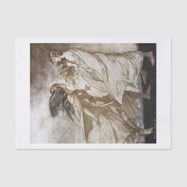 Papel De Seda Mi anillo, señora (Anverso)