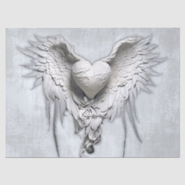 Papel De Seda Mi corazón de ángel, corazón alado