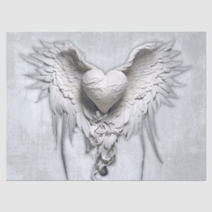 Papel De Seda Mi corazón de ángel, corazón alado