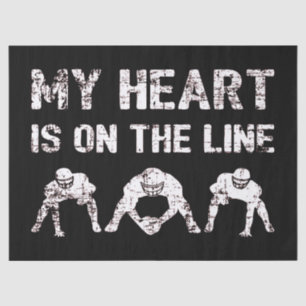 Papel De Seda Mi Corazón Está En La Línea - El Hombre De Fútbol 