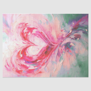 Papel De Seda Mi corazón pintado, expresiones de amor