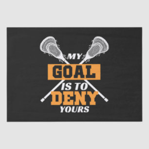 Papel De Seda Mi Objetivo Es Negarle Su Lacrosse