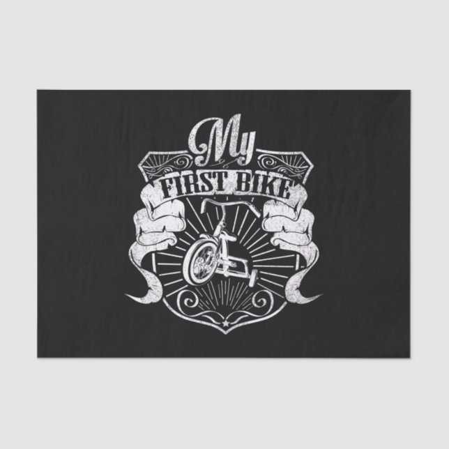 Papel De Seda mi primera bicicleta (Anverso)