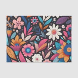 Papel De Seda Midnight Garden