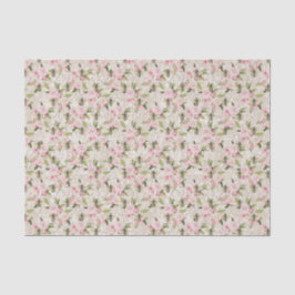 Papel De Seda Miel de abeja floral rosa