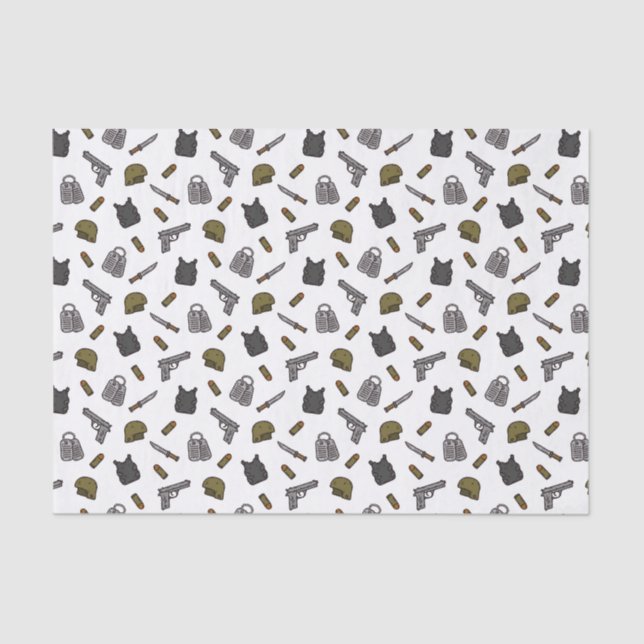 Papel De Seda Military (Anverso)