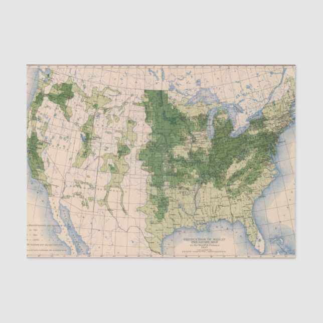 Papel De Seda Milla de 156 Wheat/sq (Anverso)