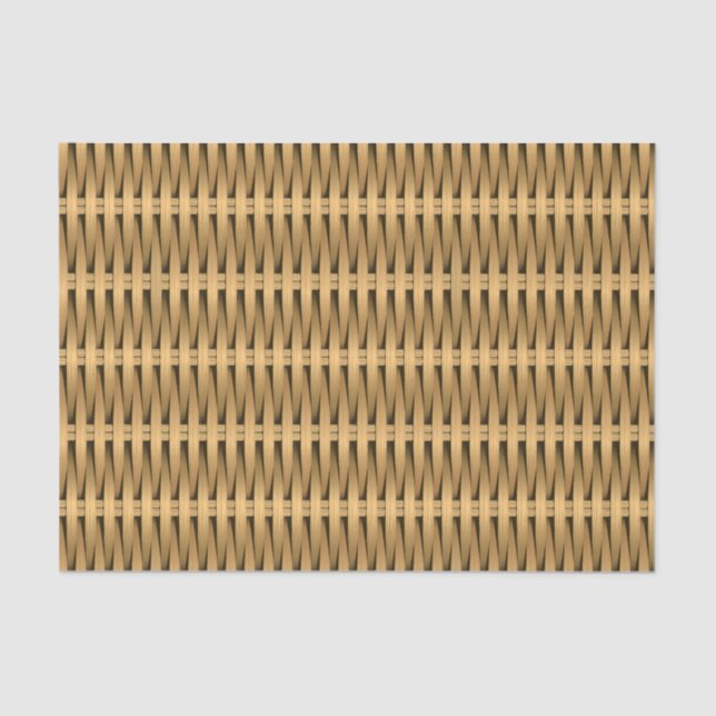 Papel De Seda Mimbre de caña natural (Anverso)