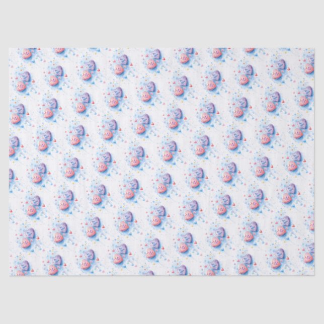 Papel De Seda Mini celebraciones de amor (Anverso)