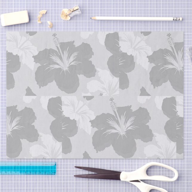 Papel De Seda Minimalist Summer Hibiscus (Subido por el creador)