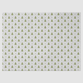 Papel De Seda Minipágina verde árbol de Navidad