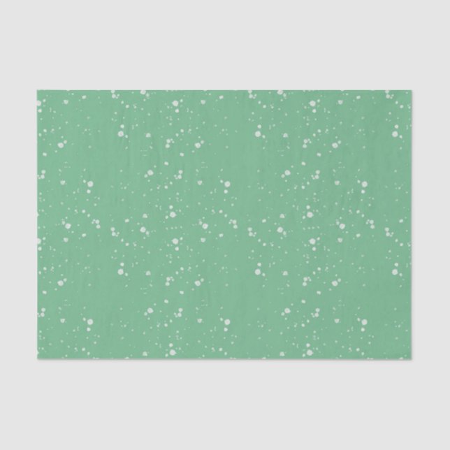Papel De Seda Mint Snow (Anverso)