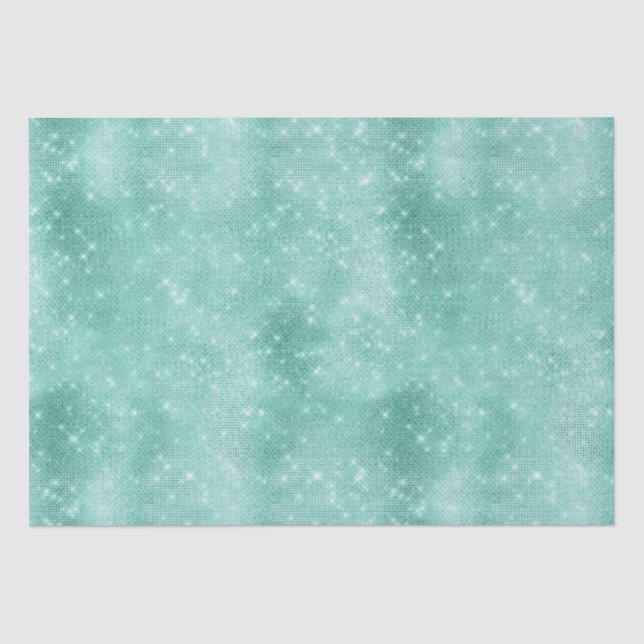 Papel De Seda Mint Sparkle Glitz (Anverso)