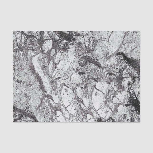 Papel De Seda Mirada de Marble Gris (Anverso)