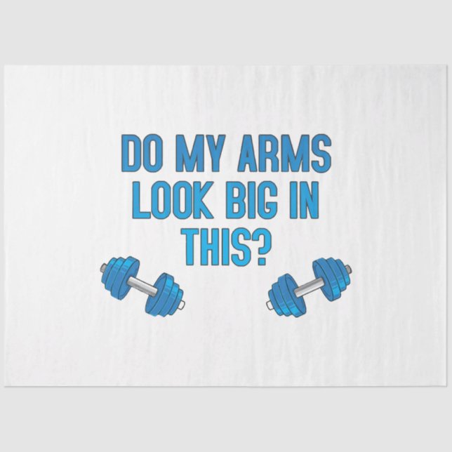 Papel De Seda ¿Mis Brazos Se Ven Grandes En Esto? (Anverso)