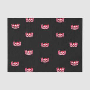 Papel De Seda Miss USA Cherry Red Crown Tissue Paper