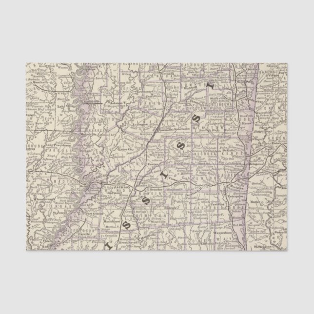 Papel De Seda Mississippi 9 (Anverso)