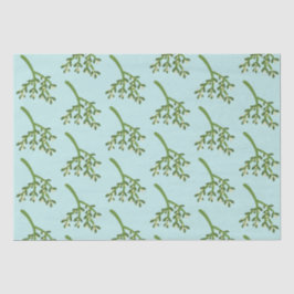 Papel De Seda Mistletoe Navidad