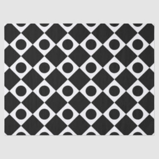 Papel De Seda Mod Retro 60's Black