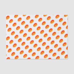 Papel De Seda Moda acuarela de frutas de mango Patrón tropical d
