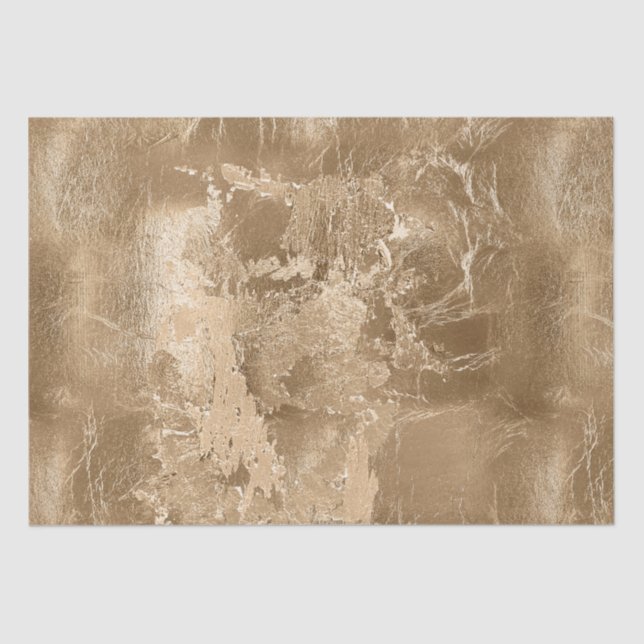 Papel De Seda Moda Bronze Gold (Anverso)