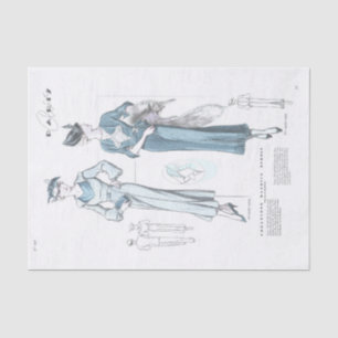 Papel De Seda Moda de publicidad de moda en francés, página de p