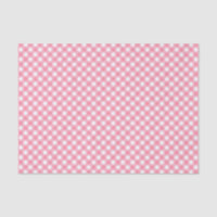 Moda del país Pastel Baby Pink Gingham