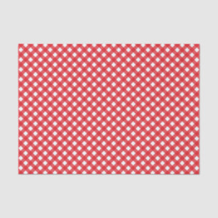 Papel De Seda Moda del país Picnic Red Gingham Patrón