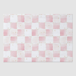 Papel De Seda Moda Girly Pink Square Cumpleaños