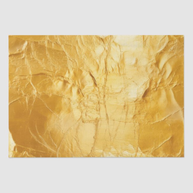 Papel De Seda Moda Glam Yellow Gold (Anverso)