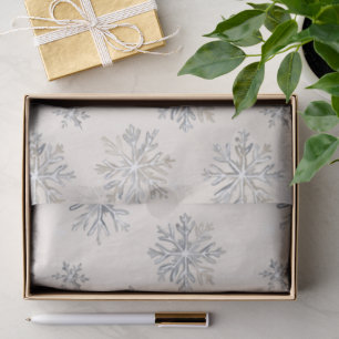 Papel De Seda Moda Navidades rusos crean copos de nieve