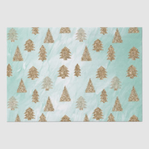 Papel De Seda Moda Purpurina de oro de la Casa Blanca